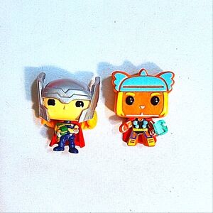 Funko Pocket Bitty Pop 2022 Holiday Calendar Gingerbread Thor & Classic Thor